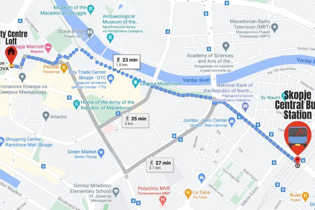 City Centre Loft سكوبجي المظهر الخارجي الصورة