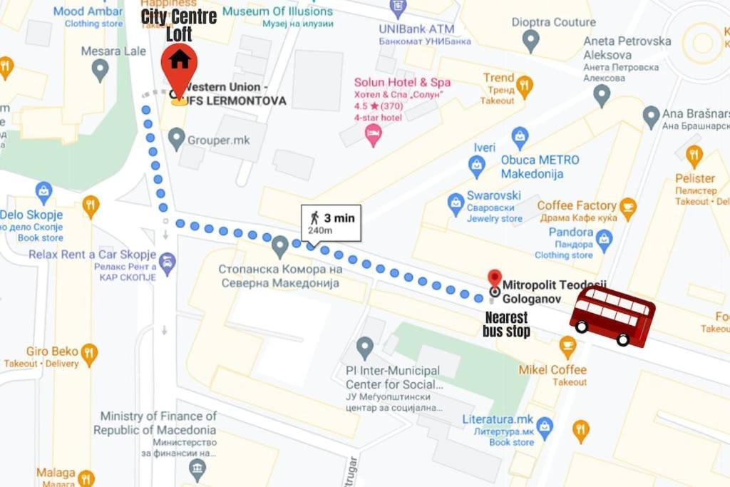 City Centre Loft سكوبجي المظهر الخارجي الصورة
